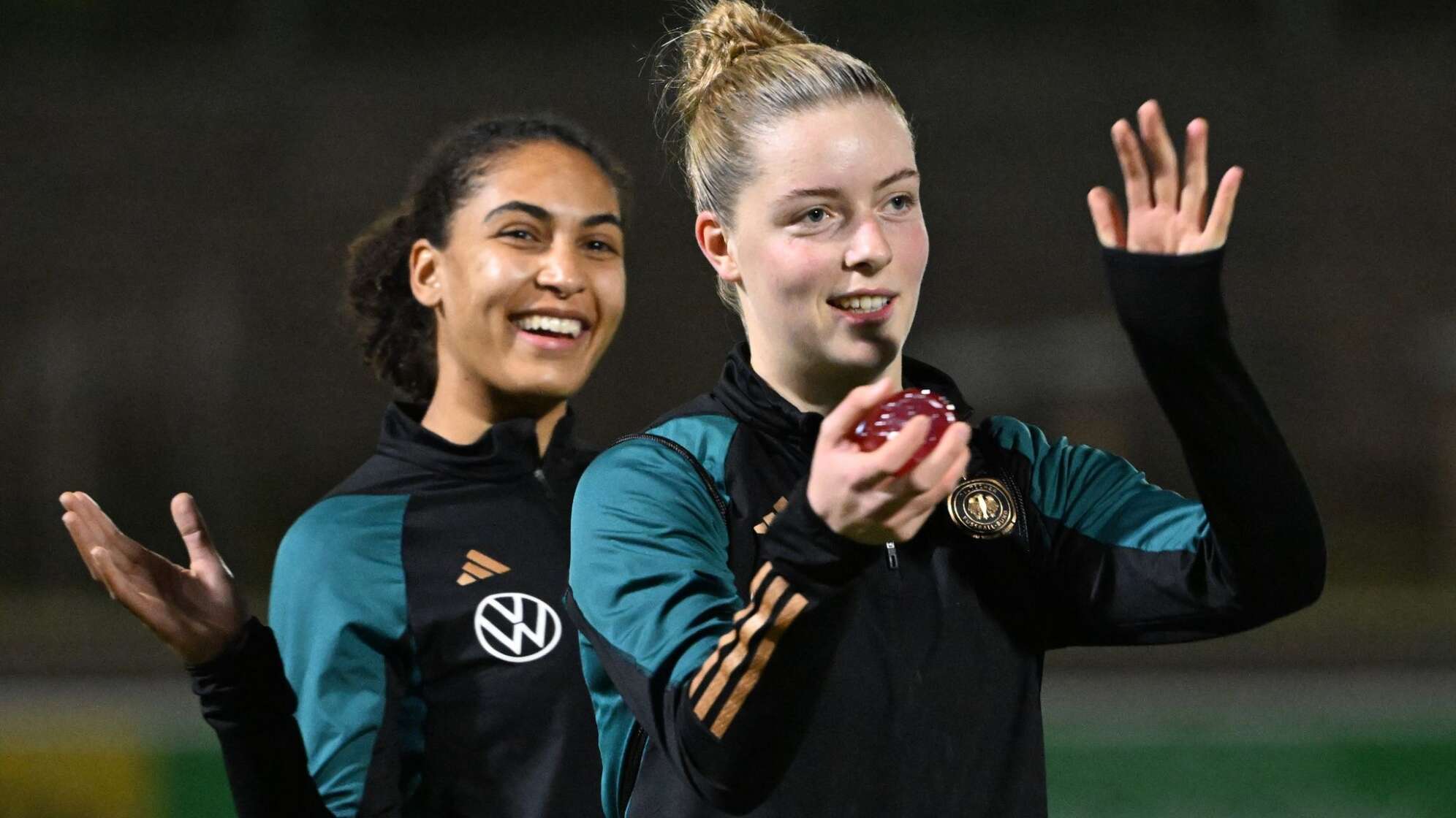 Fußball: Frauen, Training des DFB-Teams