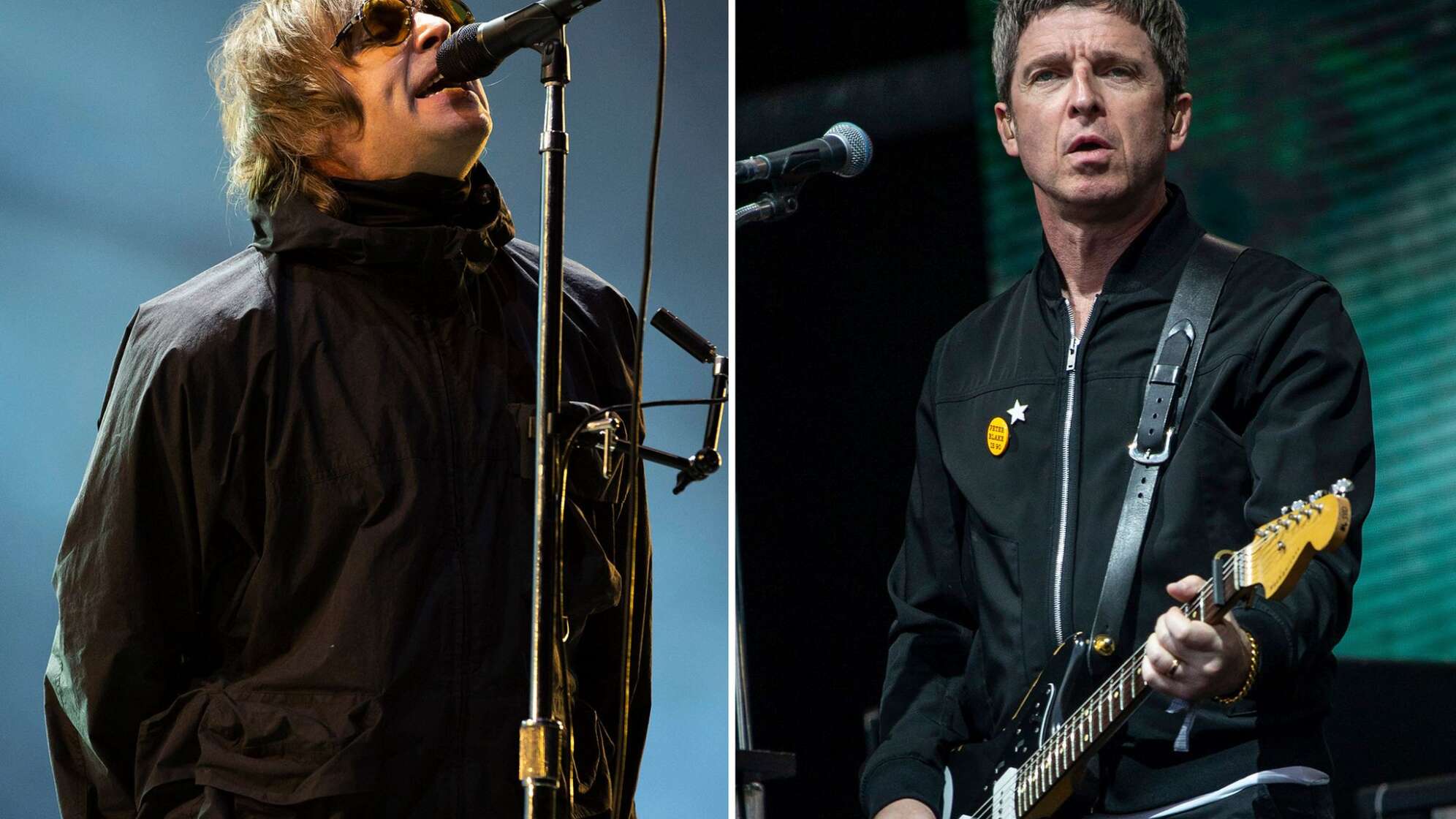 Oasis - Liam Gallagher und Noel Gallagher