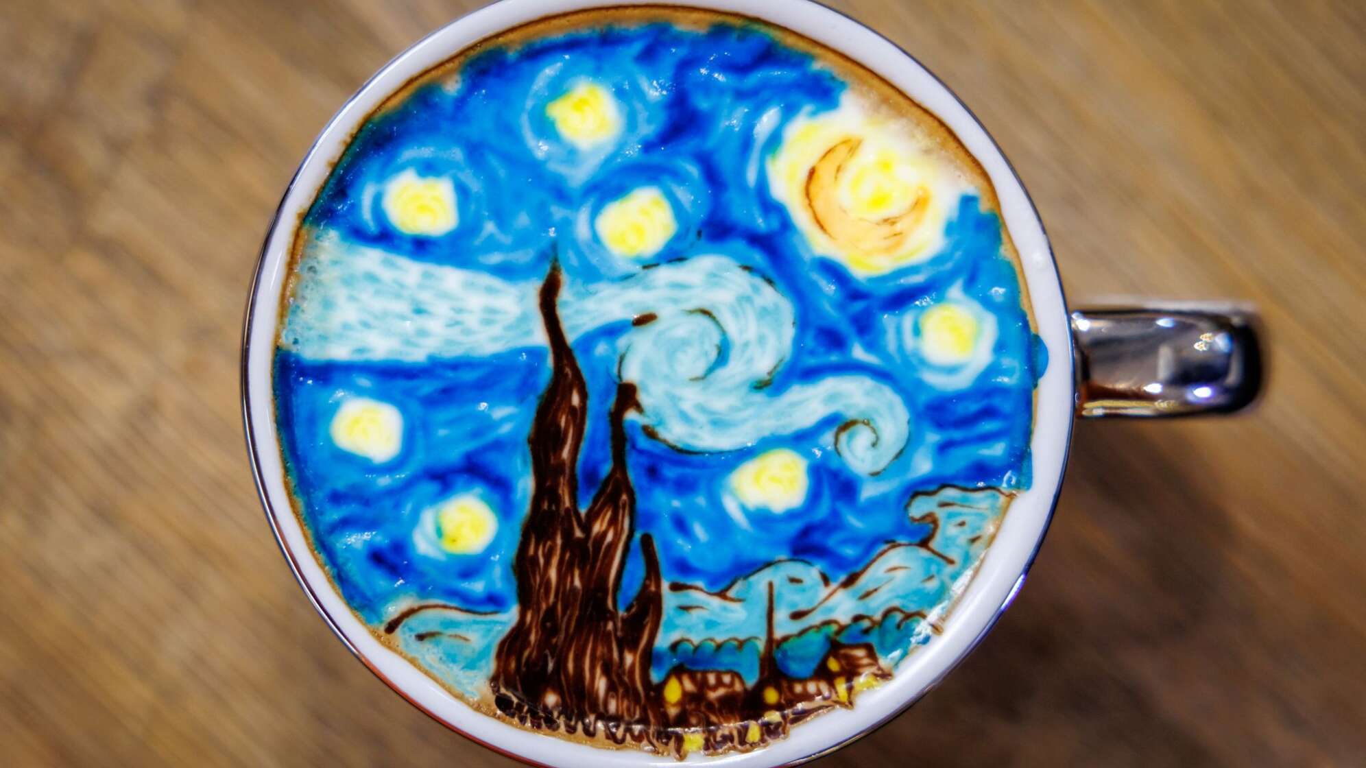 "Latte Art" - der Cappuccino wird zum Kunstwerk