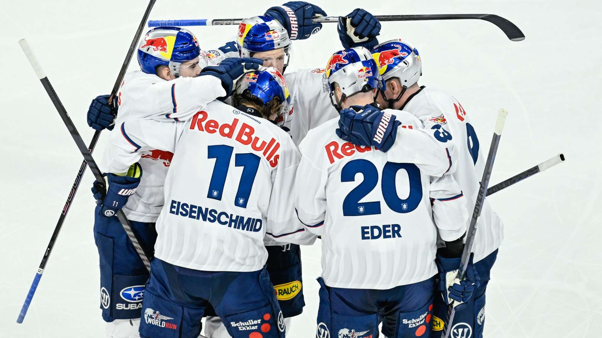 Die Profis des EHC Red Bull München