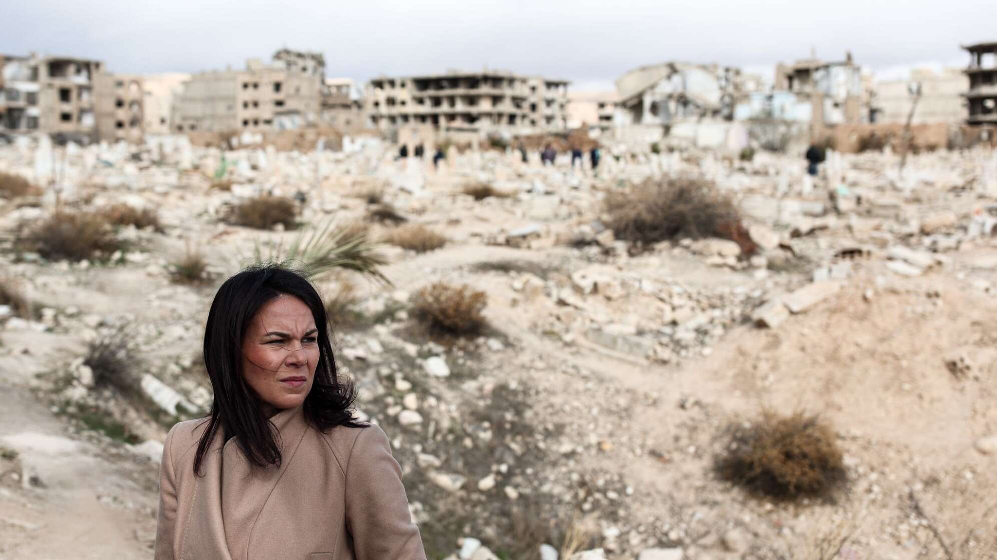 Außenministerin Baerbock in Syrien