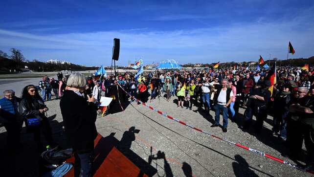 Wenig Zuspruch für bundesweite Demo-Aktion in Bayern