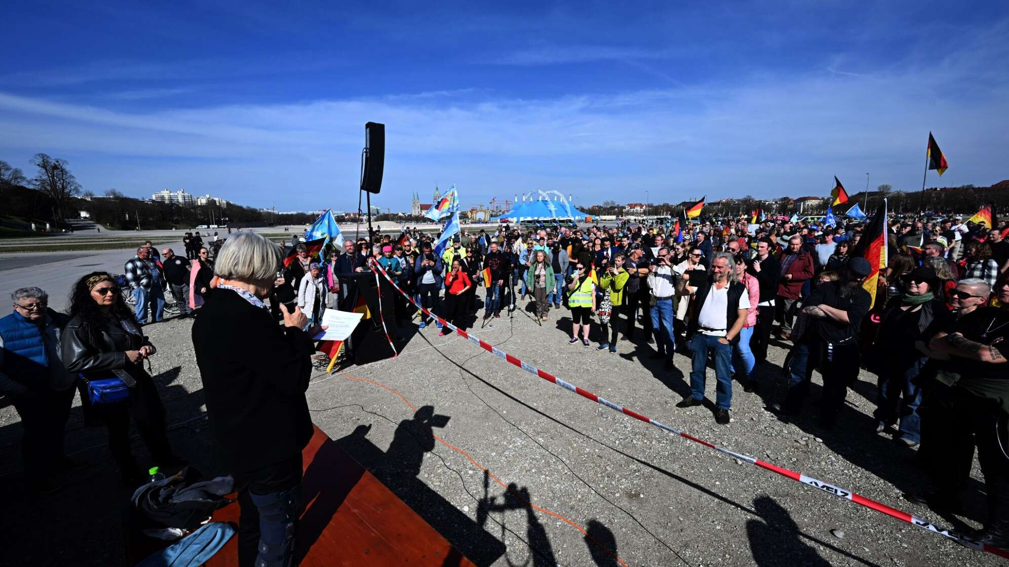 Demonstration unter dem Motto «Gemeinsam für Deutschland!»