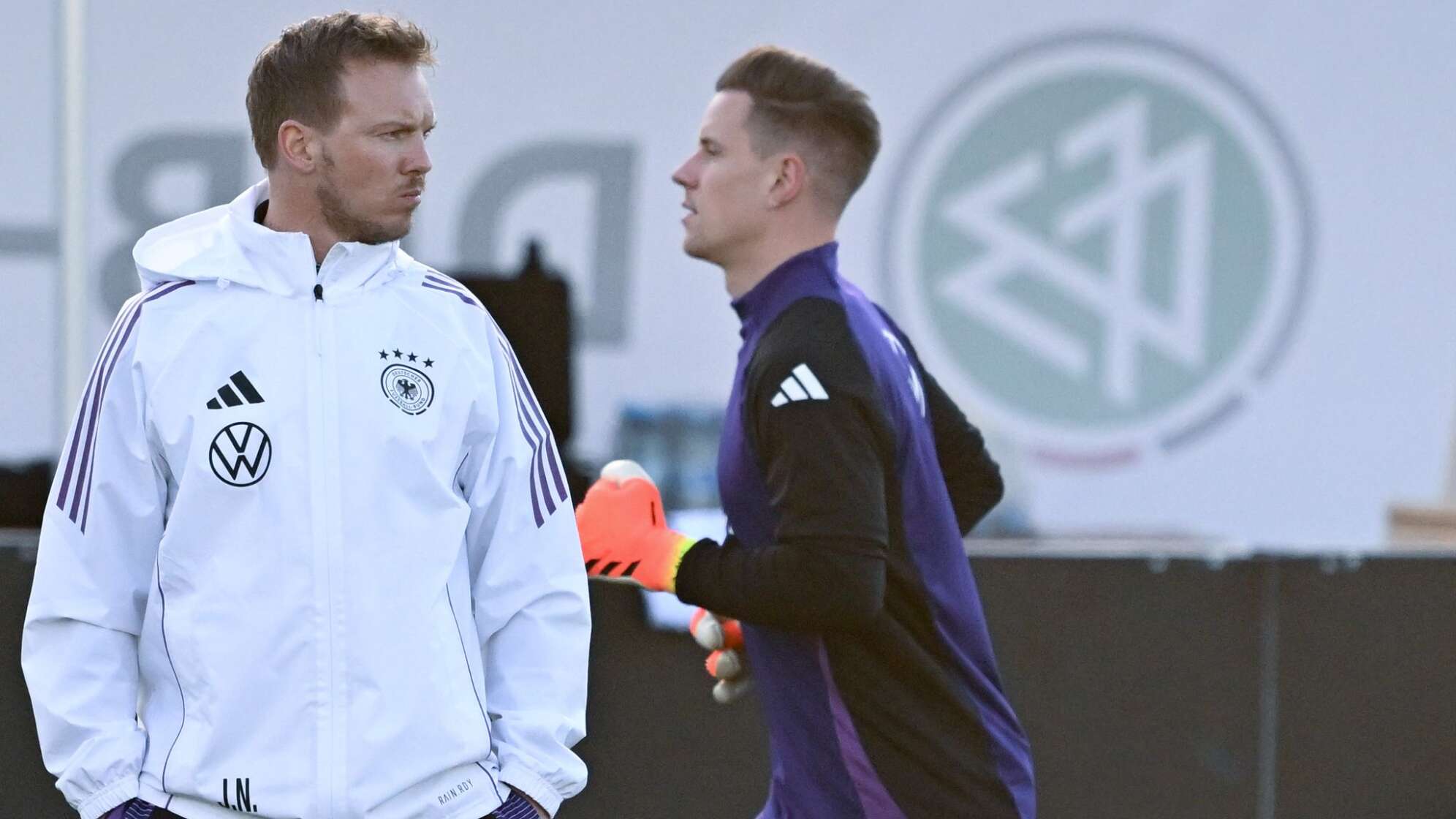 Julian Nagelsmann und Marc-André ter Stegen