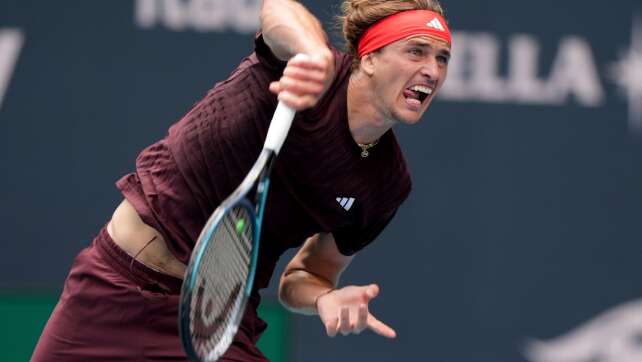 Alexander Zverev in Miami im Achtelfinale