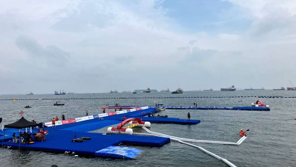 «Echt nervig»: Dreckiges Wasser sorgt bei WM für Ärger