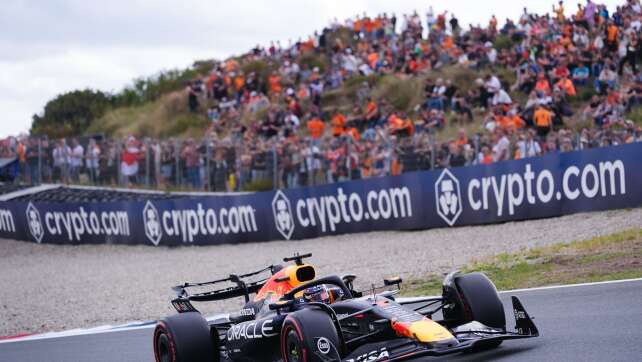 Verstappen im Formel-1-Training in Zandvoort chancenlos