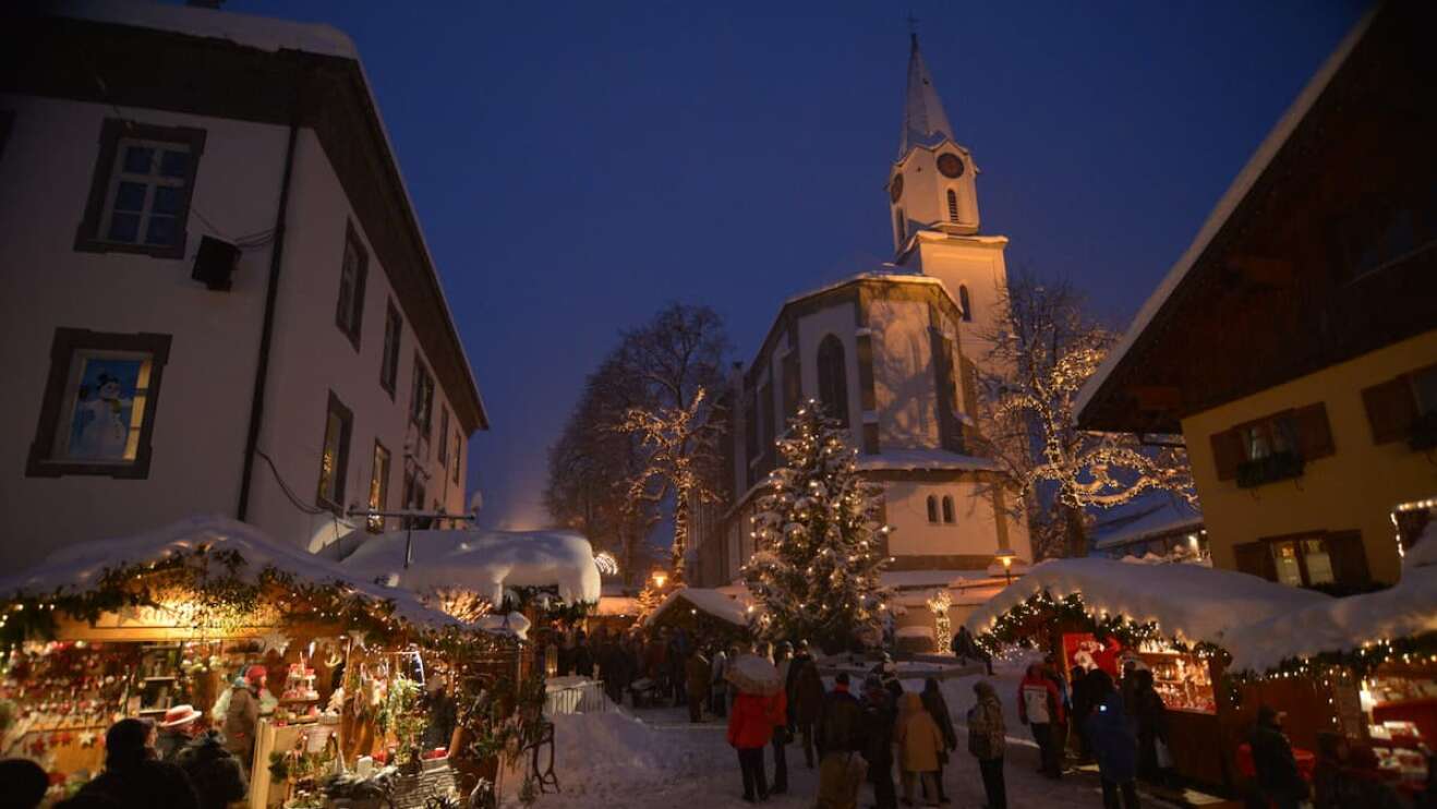 Weihnachtsmarkt in Bad Hindelang