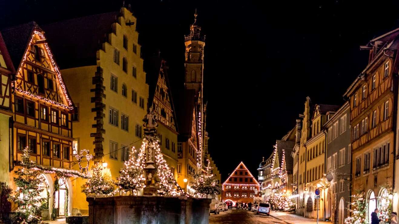 Weihnachtsmarkt in Rothenburg