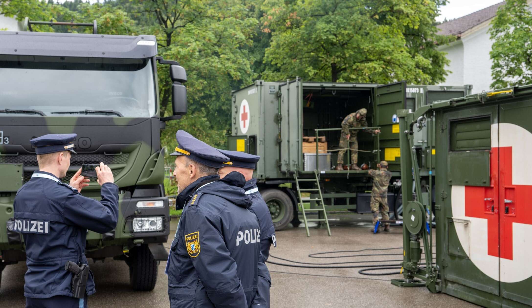 Polizei und Bundeswehr wollen auch 2024 zusammen üben