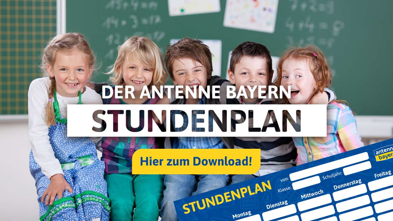 Der ANTENNE BAYERN Stundenplan: Bereit für den ersten Schultag