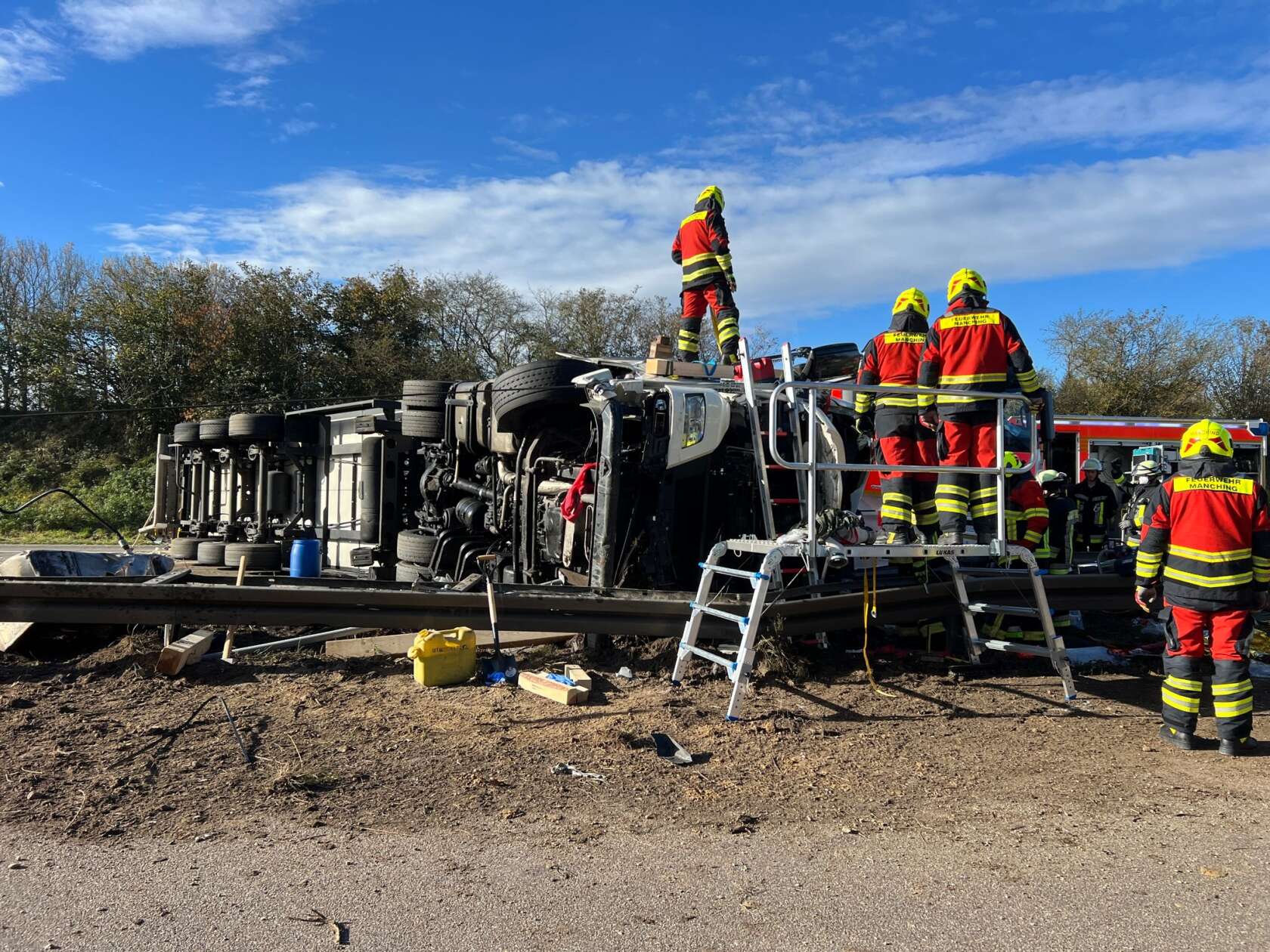 Sperrungen Auf A9: Lkw-Unfälle Mit Zwei Schwerverletzten