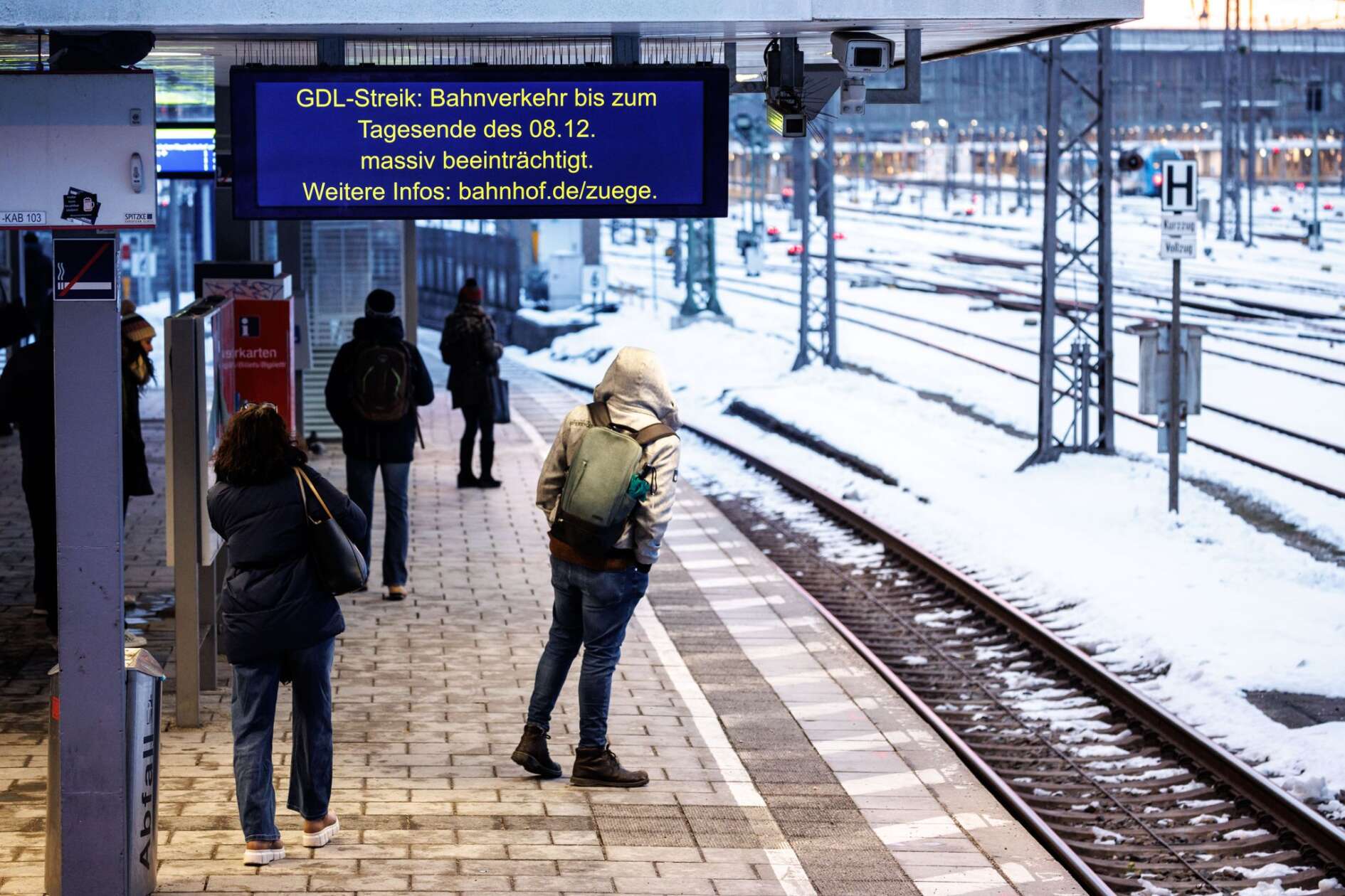 GDL-Warnstreik: Erhebliche Einschränkungen Im Bahnverkehr