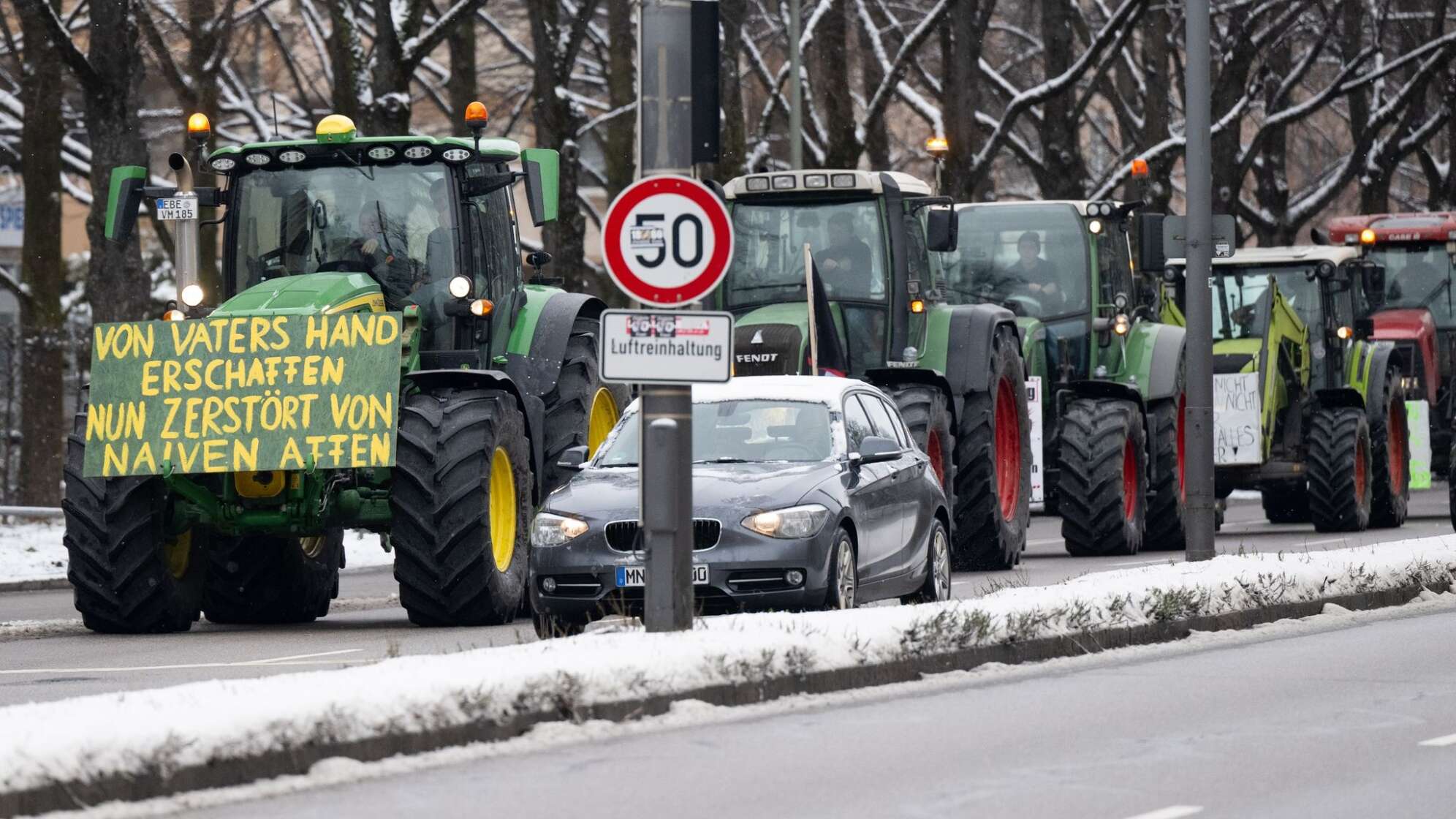 Bauernproteste - München