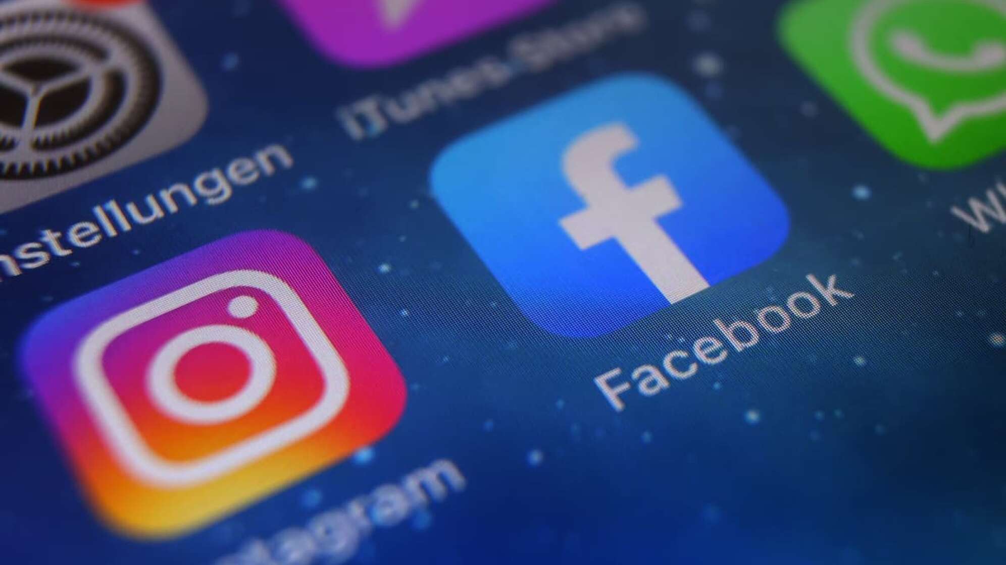 Facebook und Instagram sind down