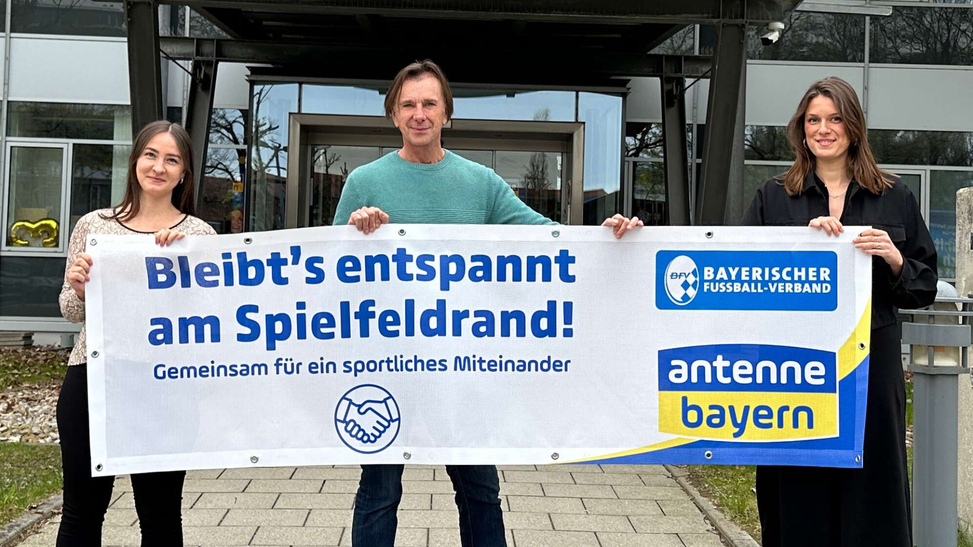 Bleibts entspannt am Spielfeldrand