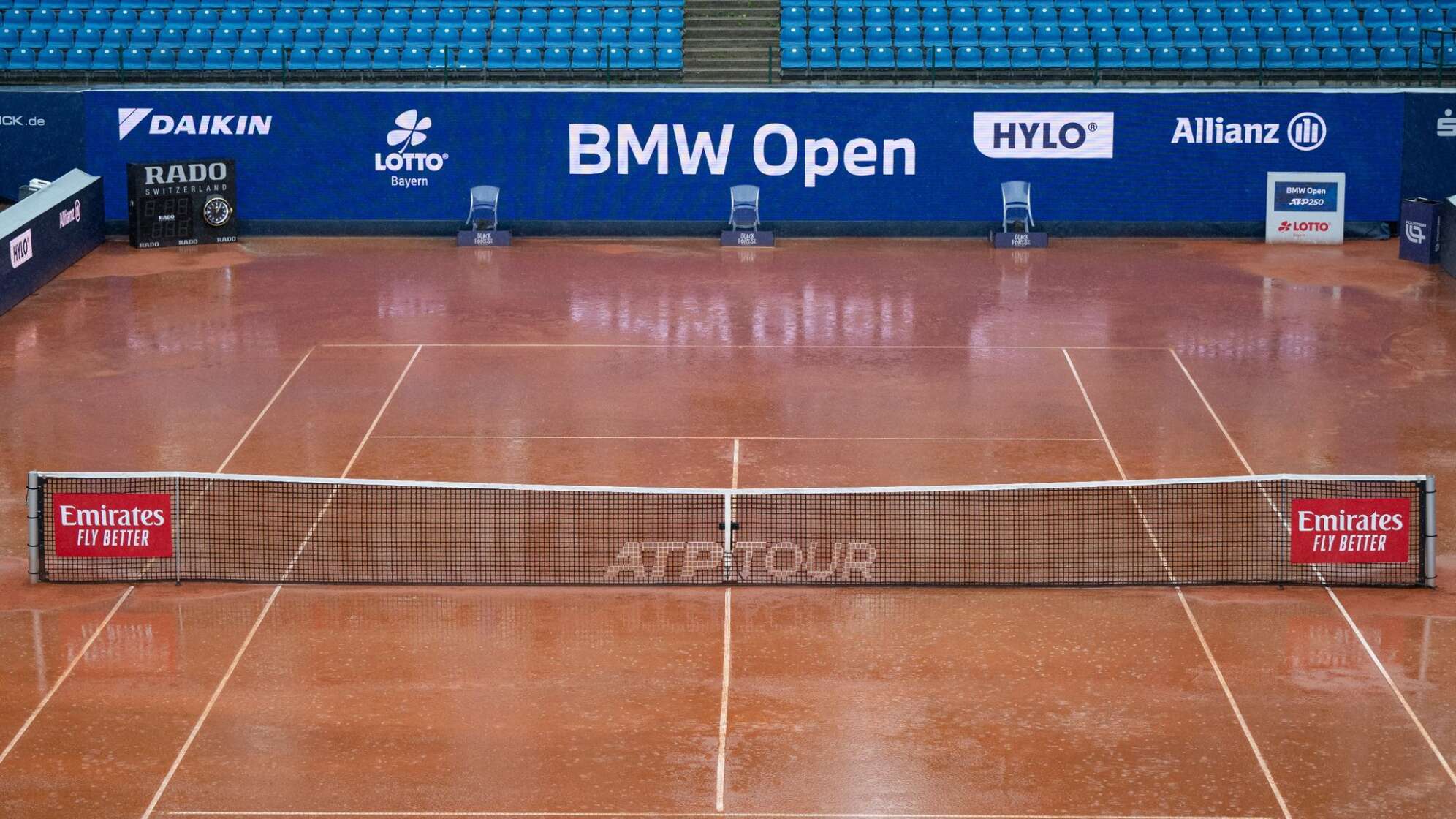 ATP-Tour - Regen in München