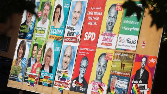 Wahlplakate in Bayern: Kommunen entscheiden, ab wann Plakate erlaubt sind