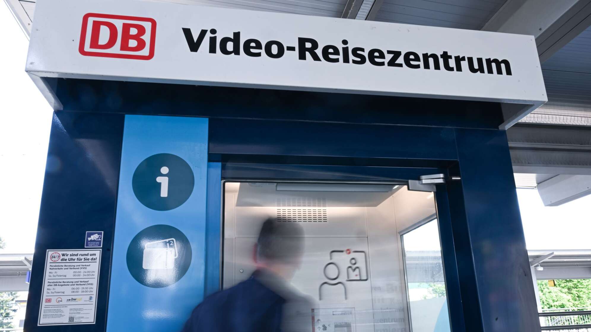 Video-Reisezentren der Bahn