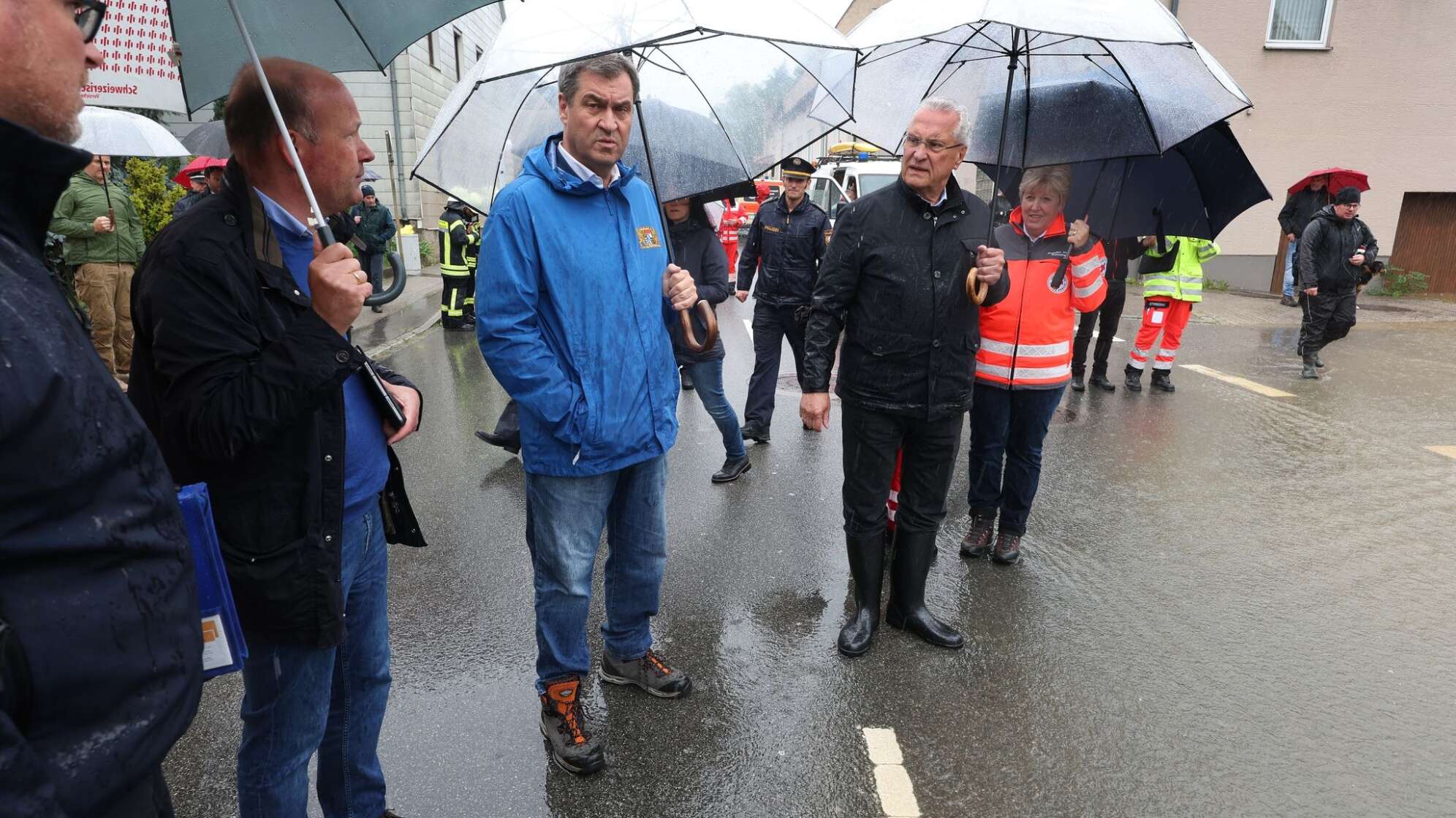 Hochwasser in Bayern - Diedorf