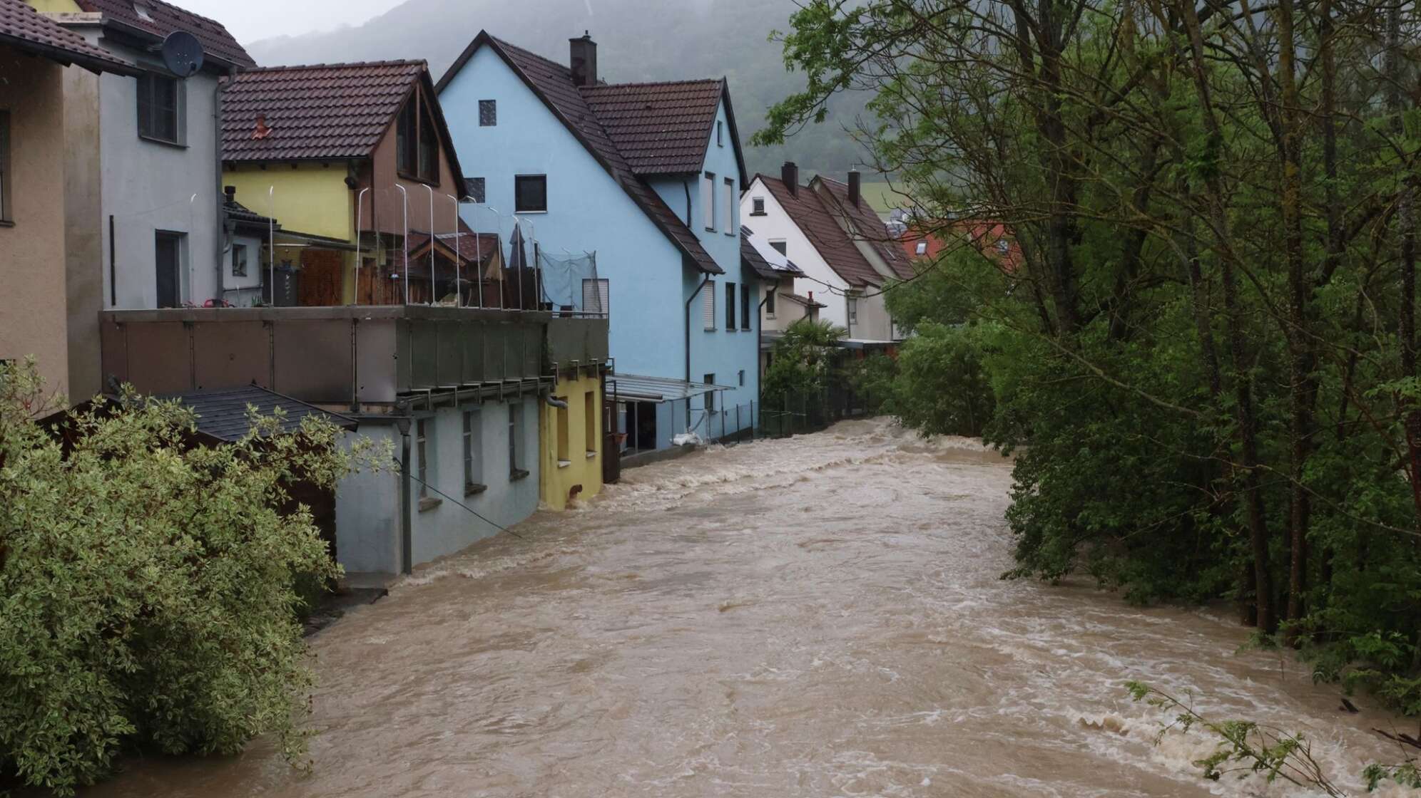 Hochwasser in Baden-Württemberg