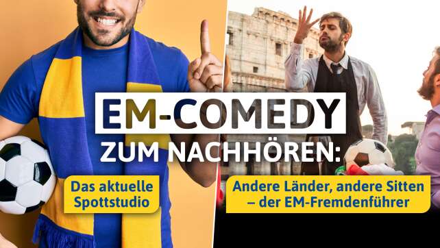 Die ANTENNE BAYERN EM Comedy: Jetzt nachhören!