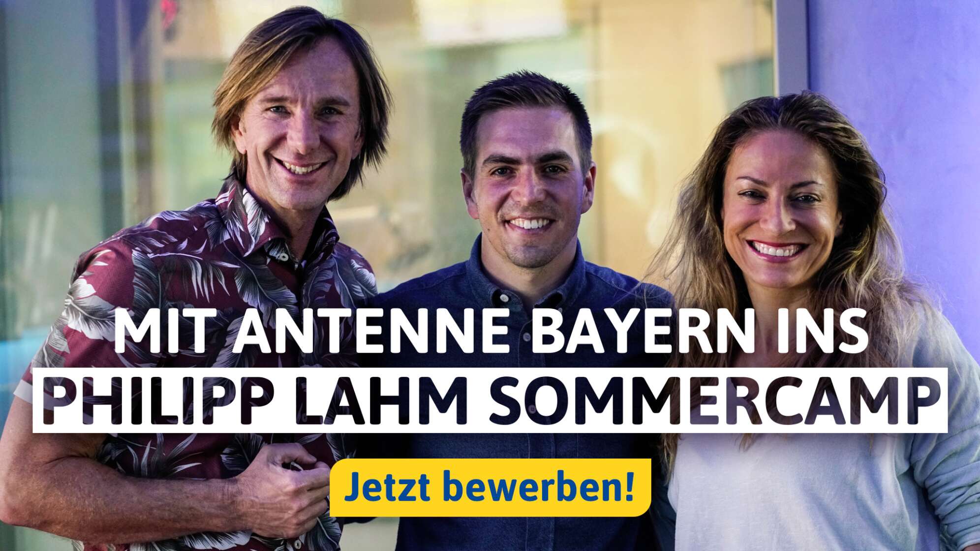 ANTENNE BAYERN schenkt euren Kids Plätze im Philipp Lahm Sommercamp!