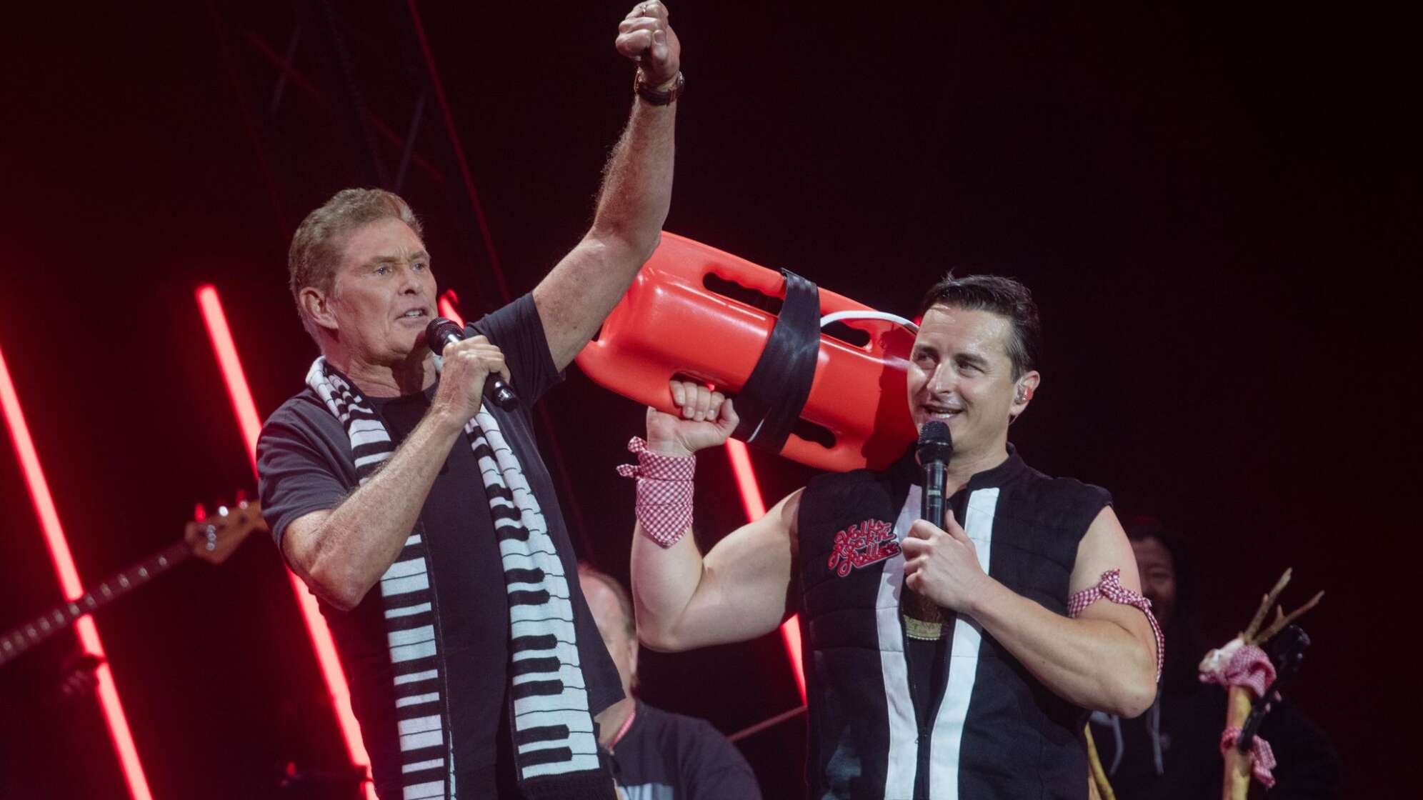 David Hasselhof und Andreas Gabalier