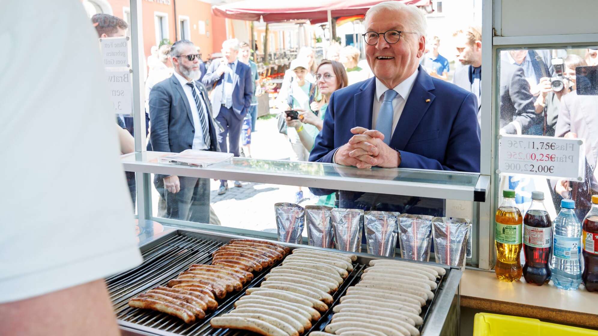 Bundespräsident Steinmeier besucht Weiden