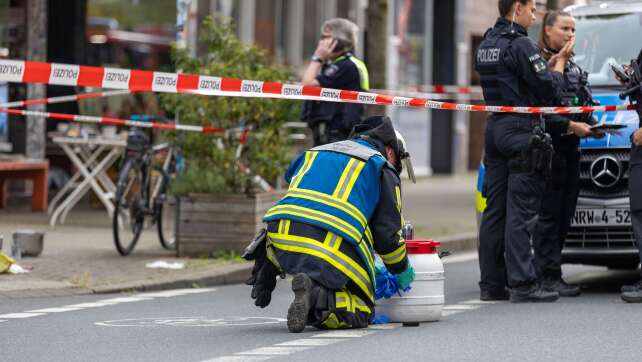 Säureangriff in Bochumer Café: 43-Jähriger unter Verdacht