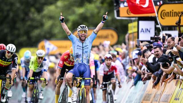 «Sehr glücklich»: Cavendish krönt sich zum Tour-Etappenkönig