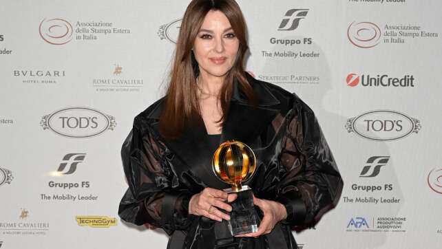 Monica Bellucci erhält «Globo d'Oro» für Lebenswerk