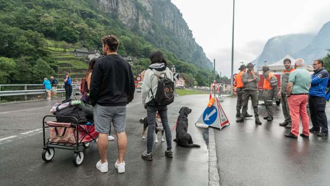 Viel Regen und weiter Unwettergefahr in der Schweiz