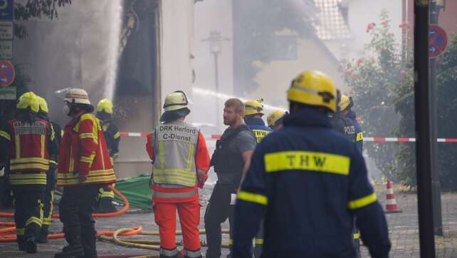 Herforder Bar geht in Flammen auf – Polizei im Großeinsatz