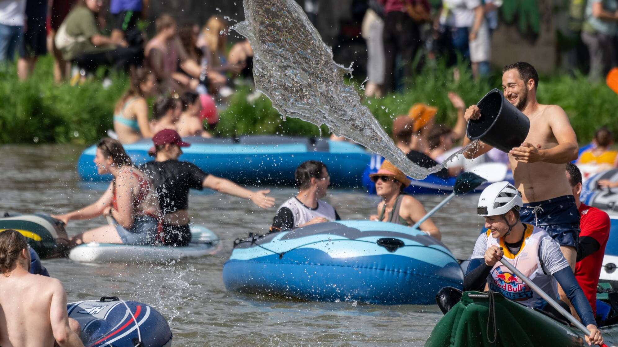 Wasserfestumzug "Nabada" in Ulm