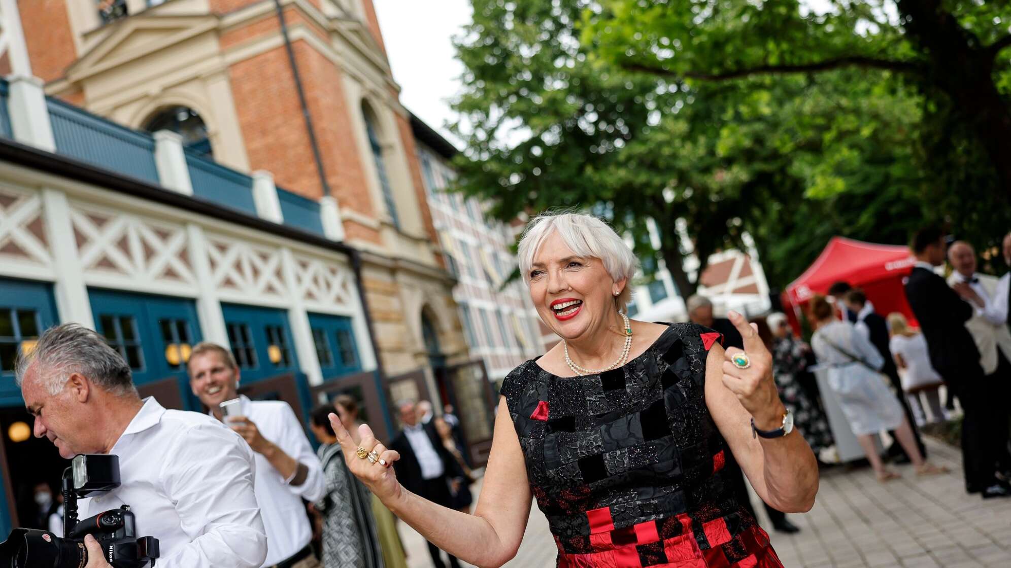 Claudia Roth bei Bayreuther Festspielen