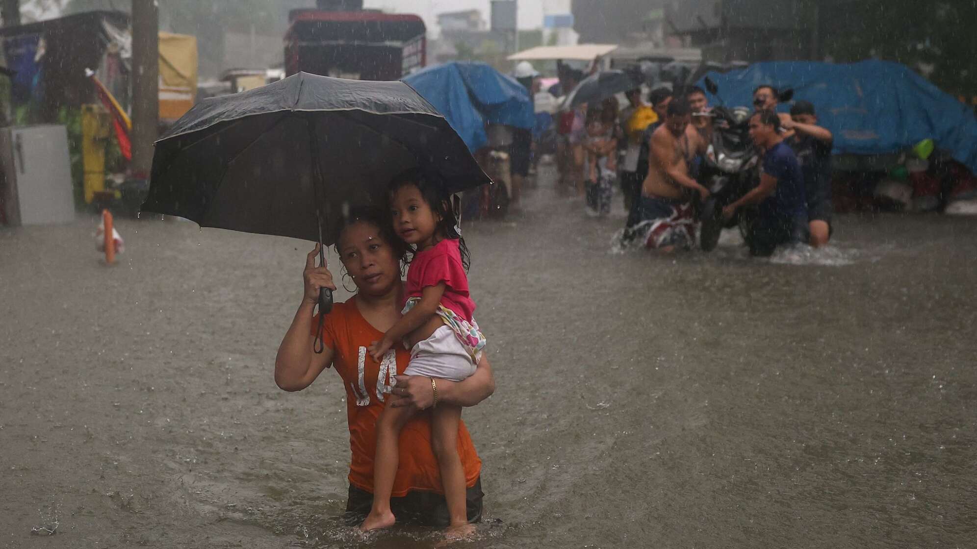 Taifun "Gaemi" auf den Philippinen