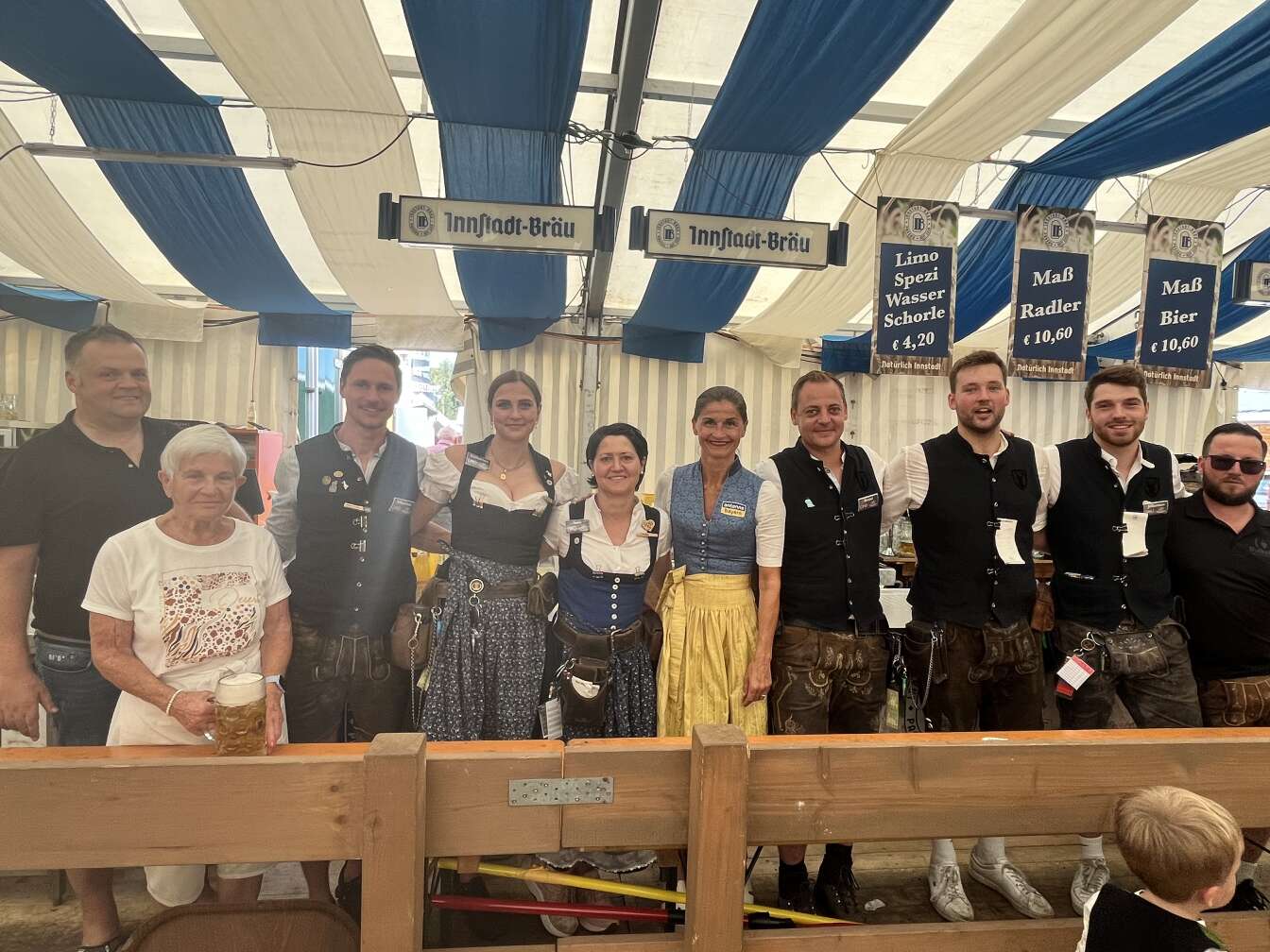 Die Schiederin bei der Volksfest Challenge