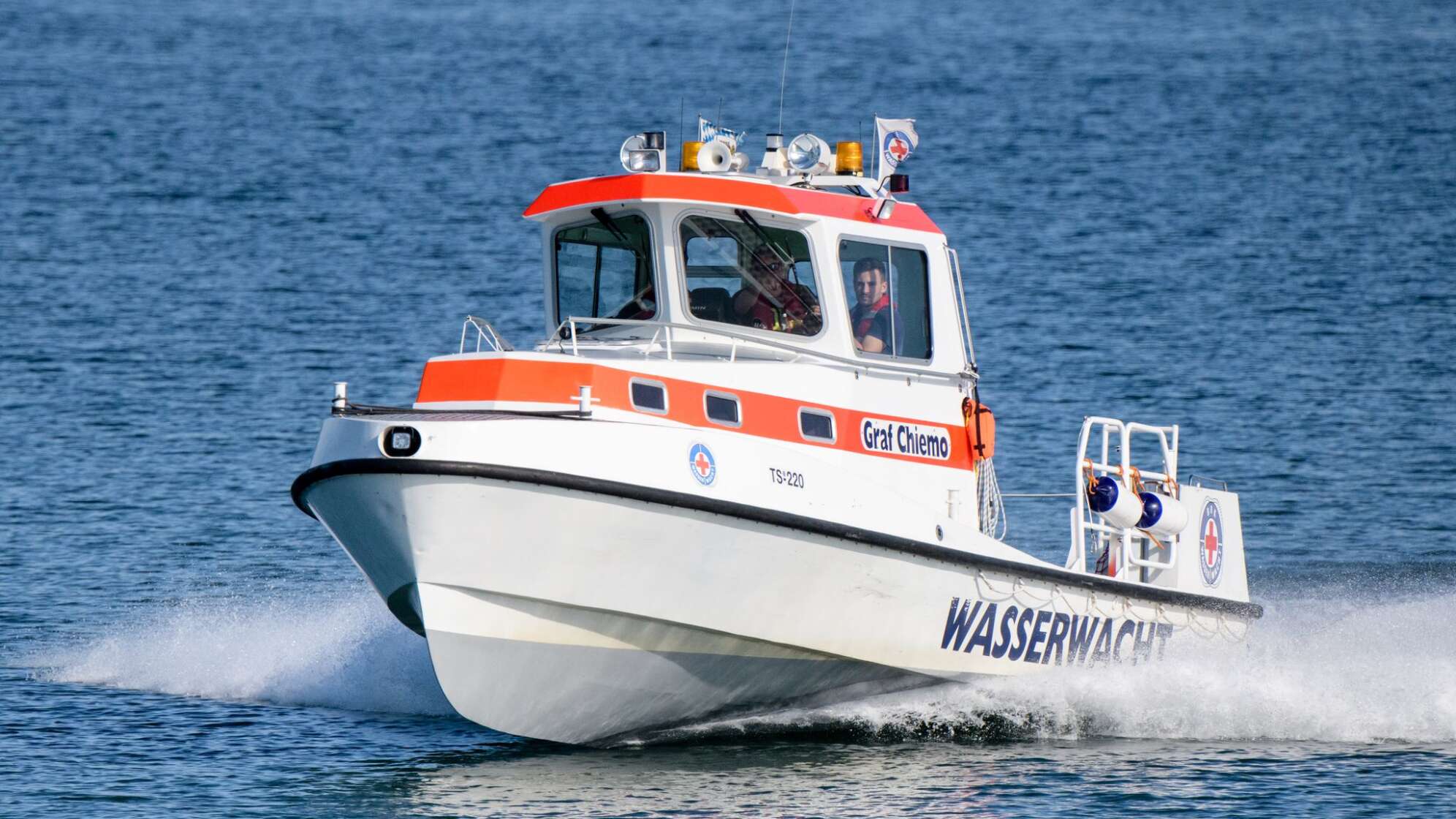 Wasserwacht auf dem Chiemsee