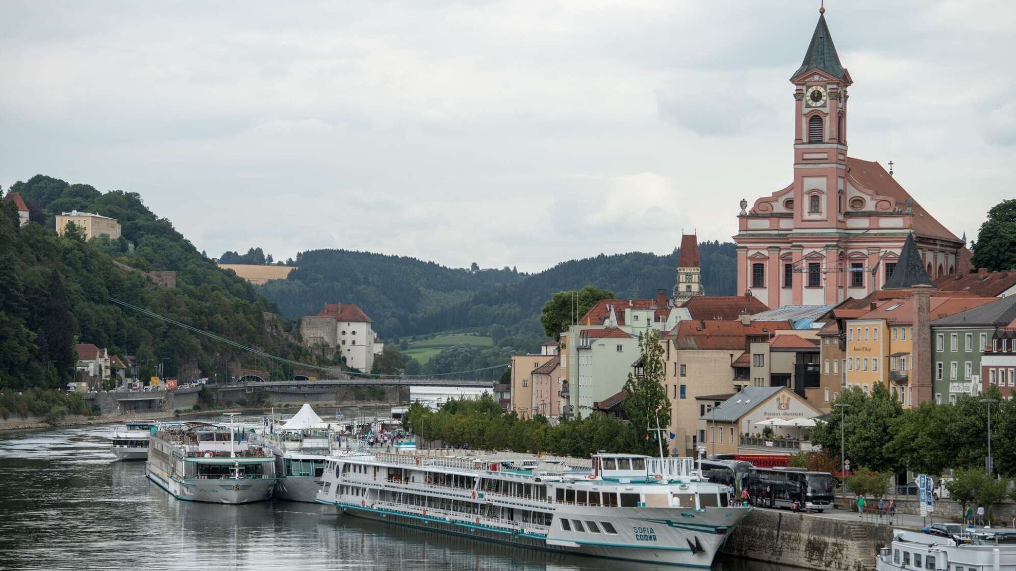 Mehr Passagierschiffe auf der Donau