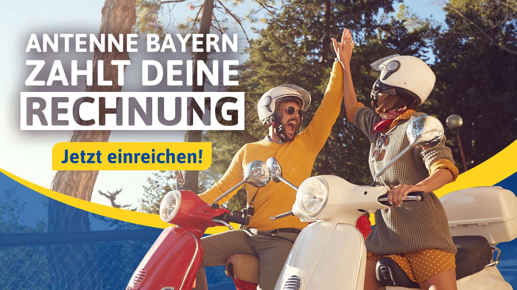 ANTENNE BAYERN zahlt deine Rechnung