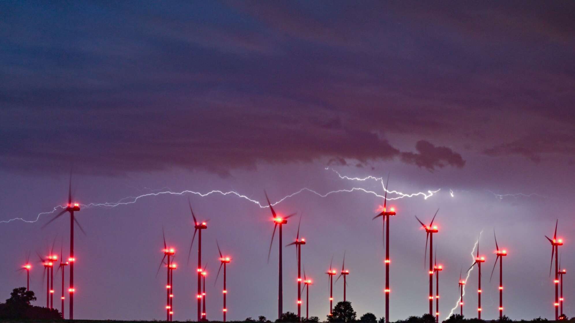 Gewitter über Brandenburg