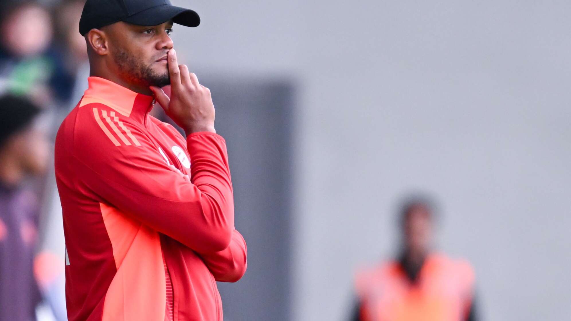 Trainer Vincent Kompany von Bayern München