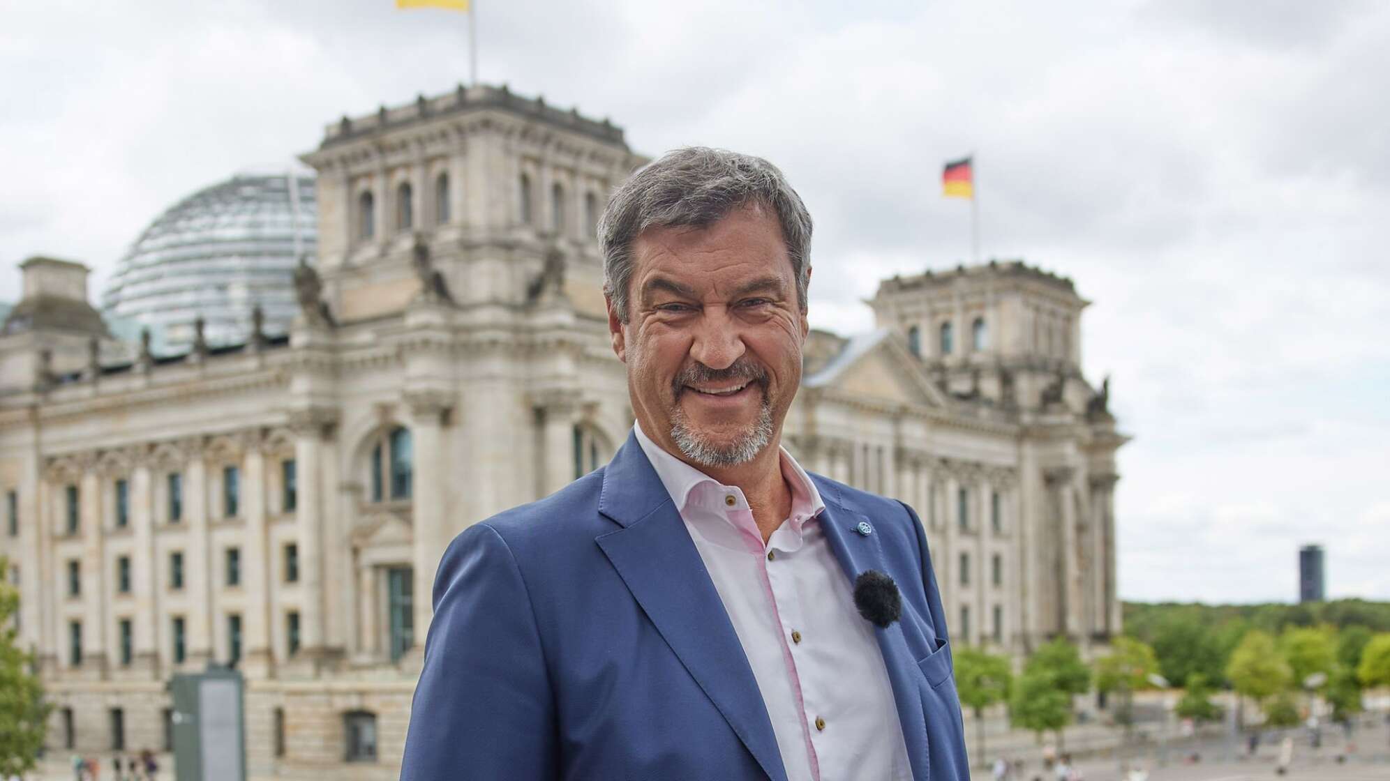 ARD-Sommerinterview mit CSU-Chef Markus Söder