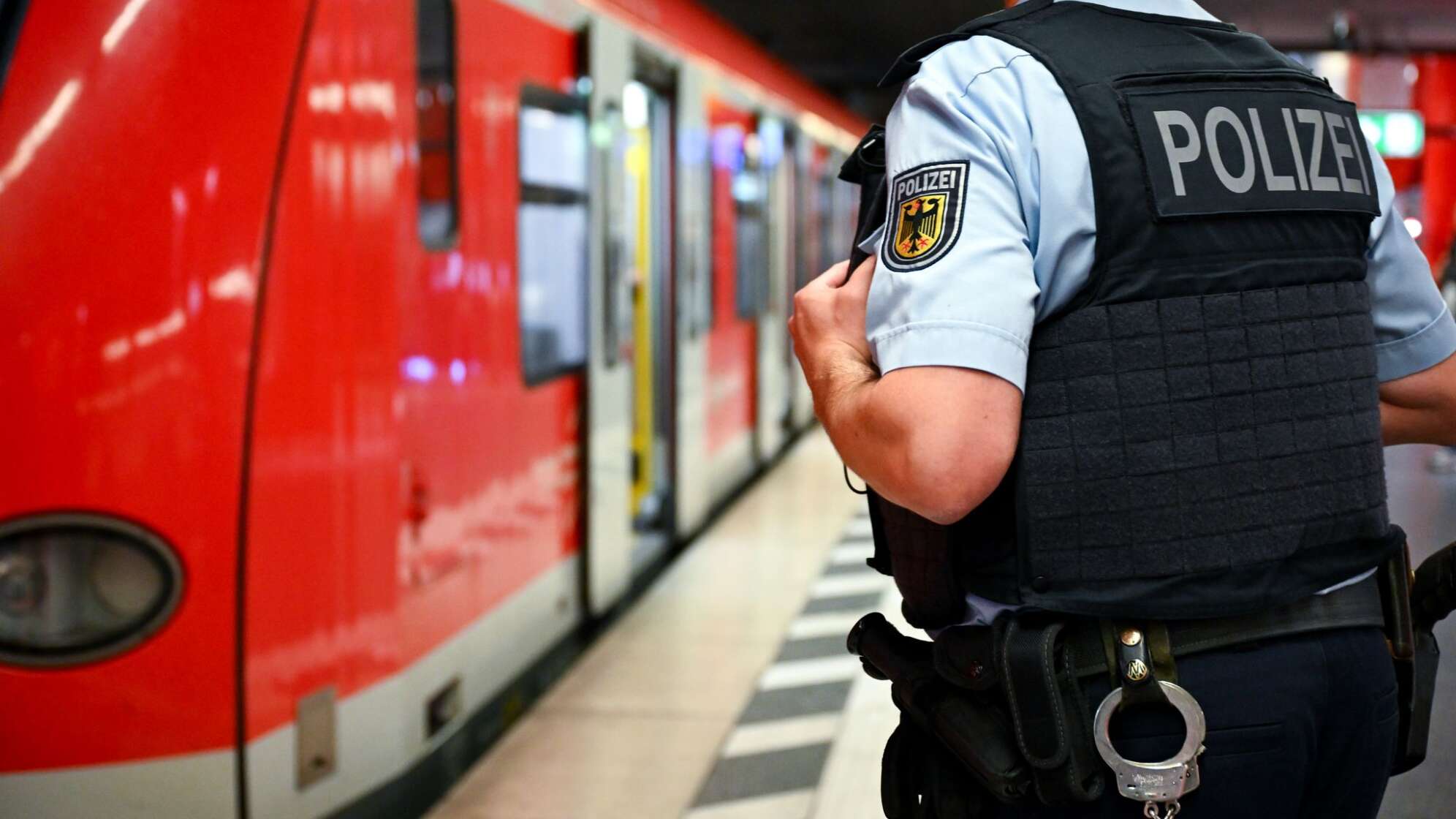 Bundespolizei am Münchner Hauptbhanhof