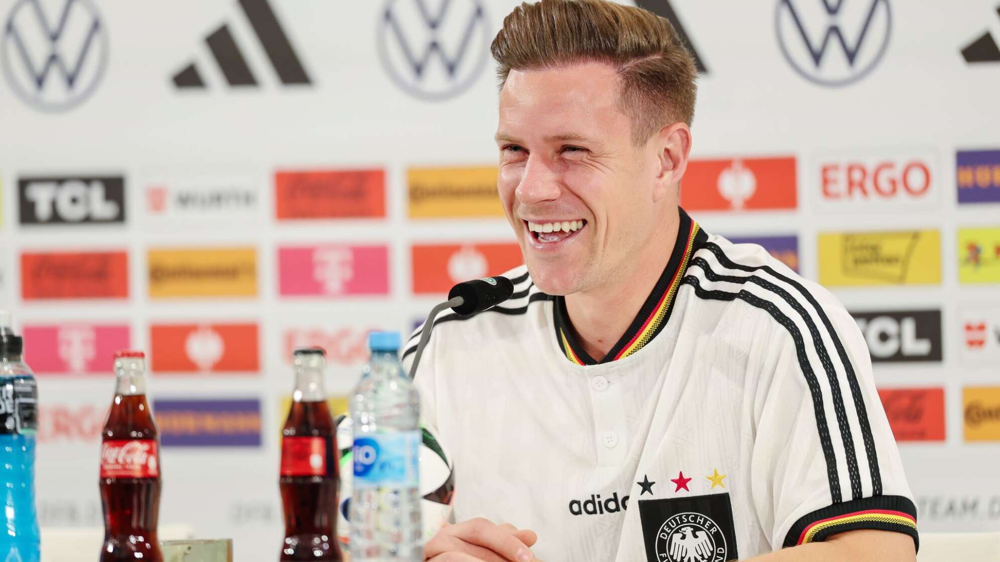 Fußball - PressekonferenzNationalmannschaft