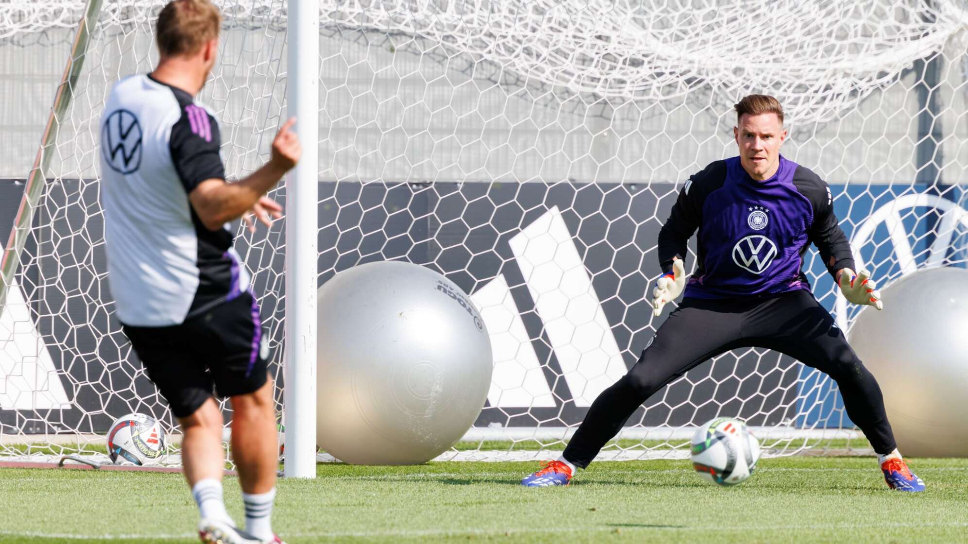 Fußball - Training Nationalmannschaft