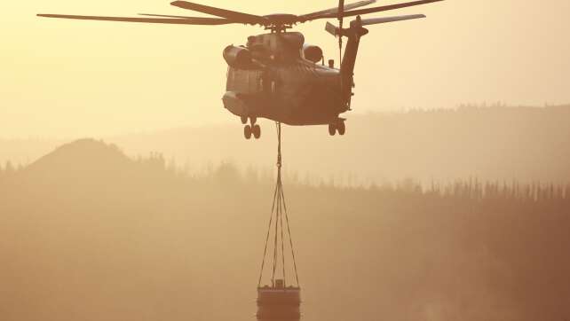 Feuer am Brocken: Löscharbeiten wieder aufgenommen