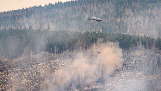 Feuer am Brocken - Hoffen auf Regen im Harz