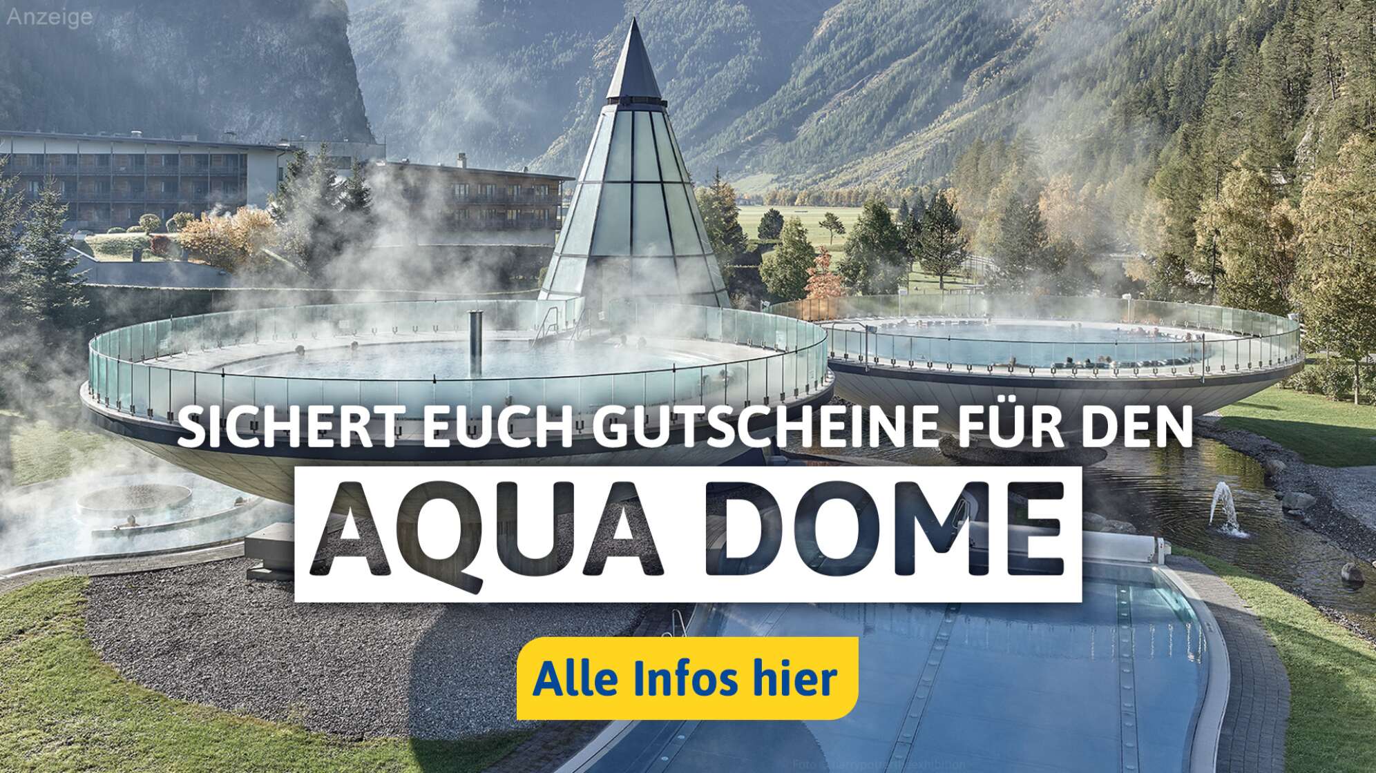 AQUA DOME Tirol Therme Längenfeld